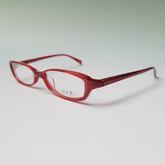 O&X New York OP-86U 50-16 137 Red oval glasses eyewear Col. 02 full frame N23 - Picture 5 of 13